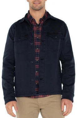 Liverpool Los Angeles Jackets & Blazers-SHIRT JACKET Navy