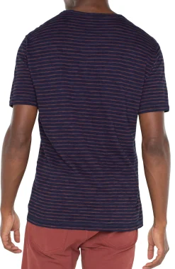 Liverpool Los Angeles Tees-SHORT SLEEVE HENLEY Darkindigo