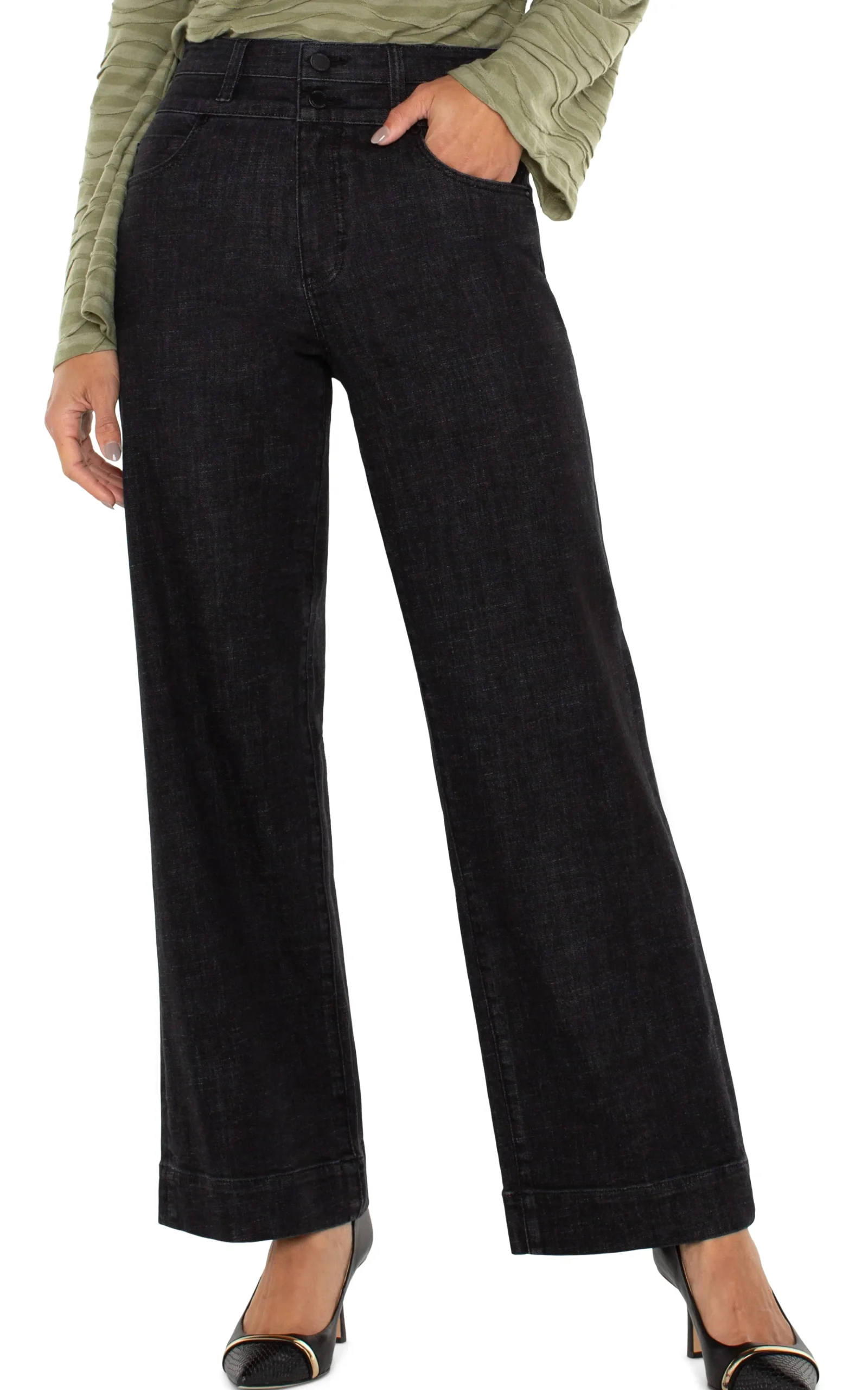 Liverpool Los Angeles Jeans|Wide-Leg-STRIDE HI-RISE WIDE LEG Rockville