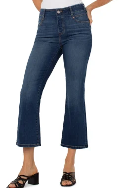 Liverpool Los Angeles Jeans|Crops-THE GIA GLIDER® CROP FLARE Bonelli