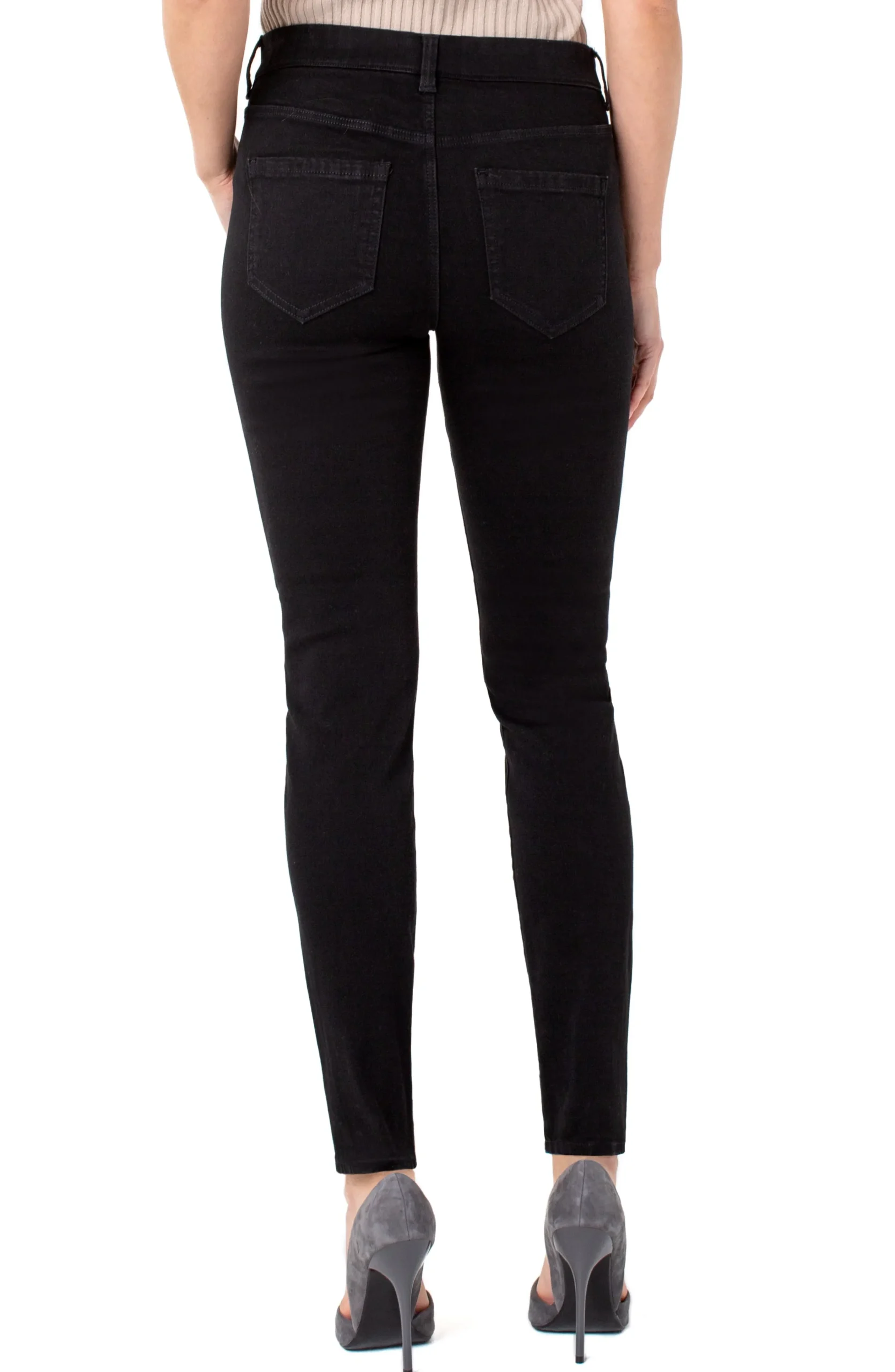 Liverpool Los Angeles Skinny|Jeans-THE GIA GLIDER® PULL-ON SKINNY ECO Blackrinse