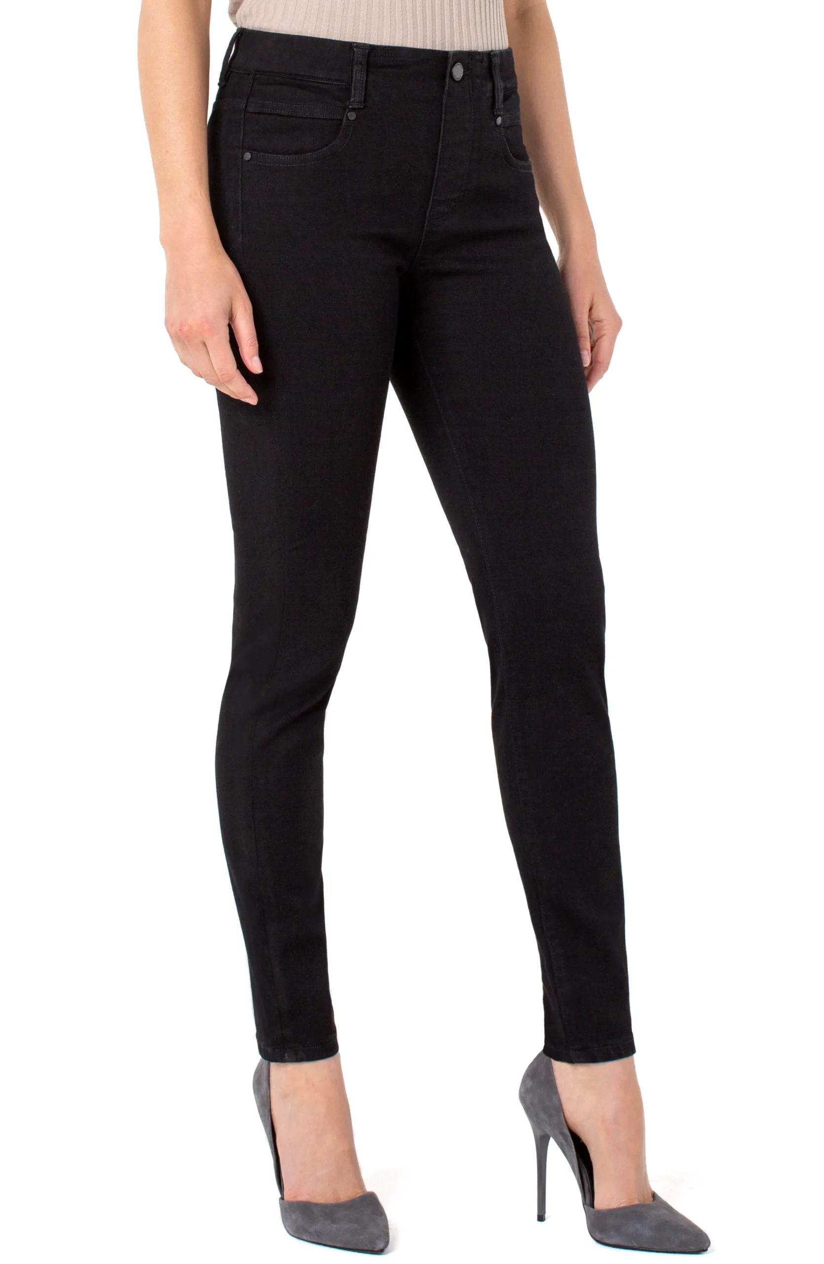 Liverpool Los Angeles Skinny|Jeans-THE GIA GLIDER® PULL-ON SKINNY ECO Blackrinse
