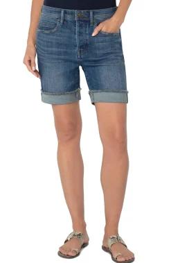 Liverpool Los Angeles Shorts|Shorts-THE KEEPER SHORT WITH FRAY CUFF Lumis