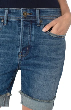 Liverpool Los Angeles Shorts|Shorts-THE KEEPER SHORT WITH FRAY CUFF Lumis