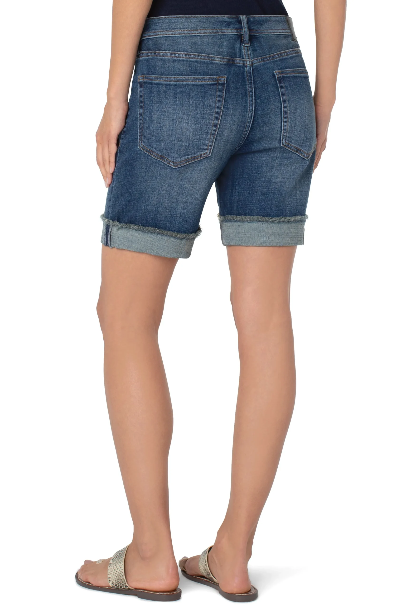 Liverpool Los Angeles Shorts|Shorts-THE KEEPER SHORT WITH FRAY CUFF Lumis