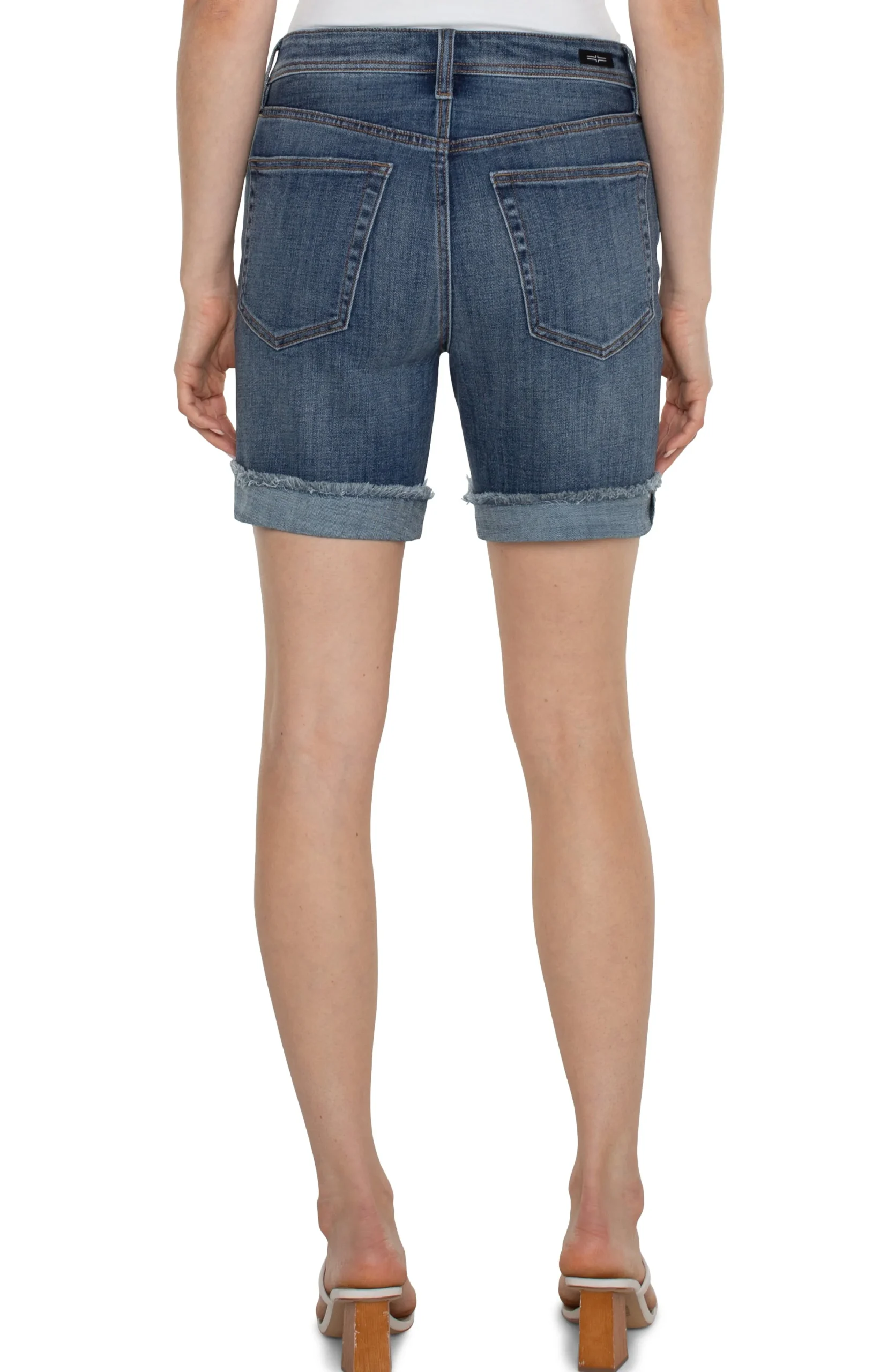 Liverpool Los Angeles Shorts|Shorts-THE KEEPER SHORT WITH FRAY CUFF - ECO Johnston