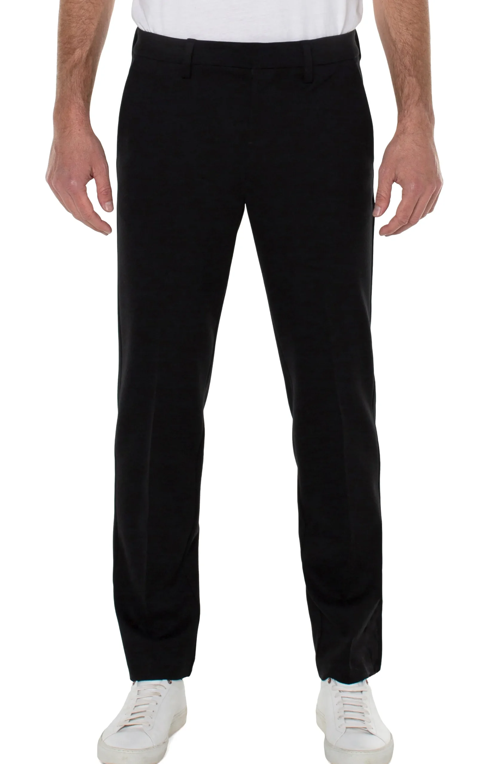 Liverpool Los Angeles Pants-TROUSER STRAIGHT Black