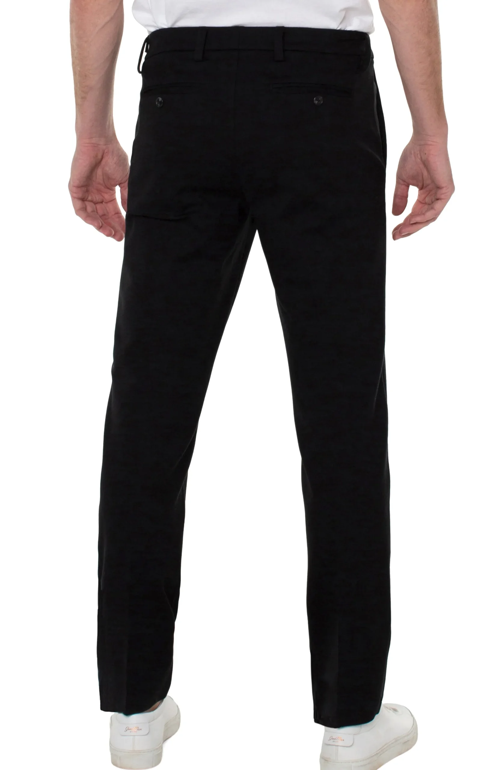 Liverpool Los Angeles Pants-TROUSER STRAIGHT Black
