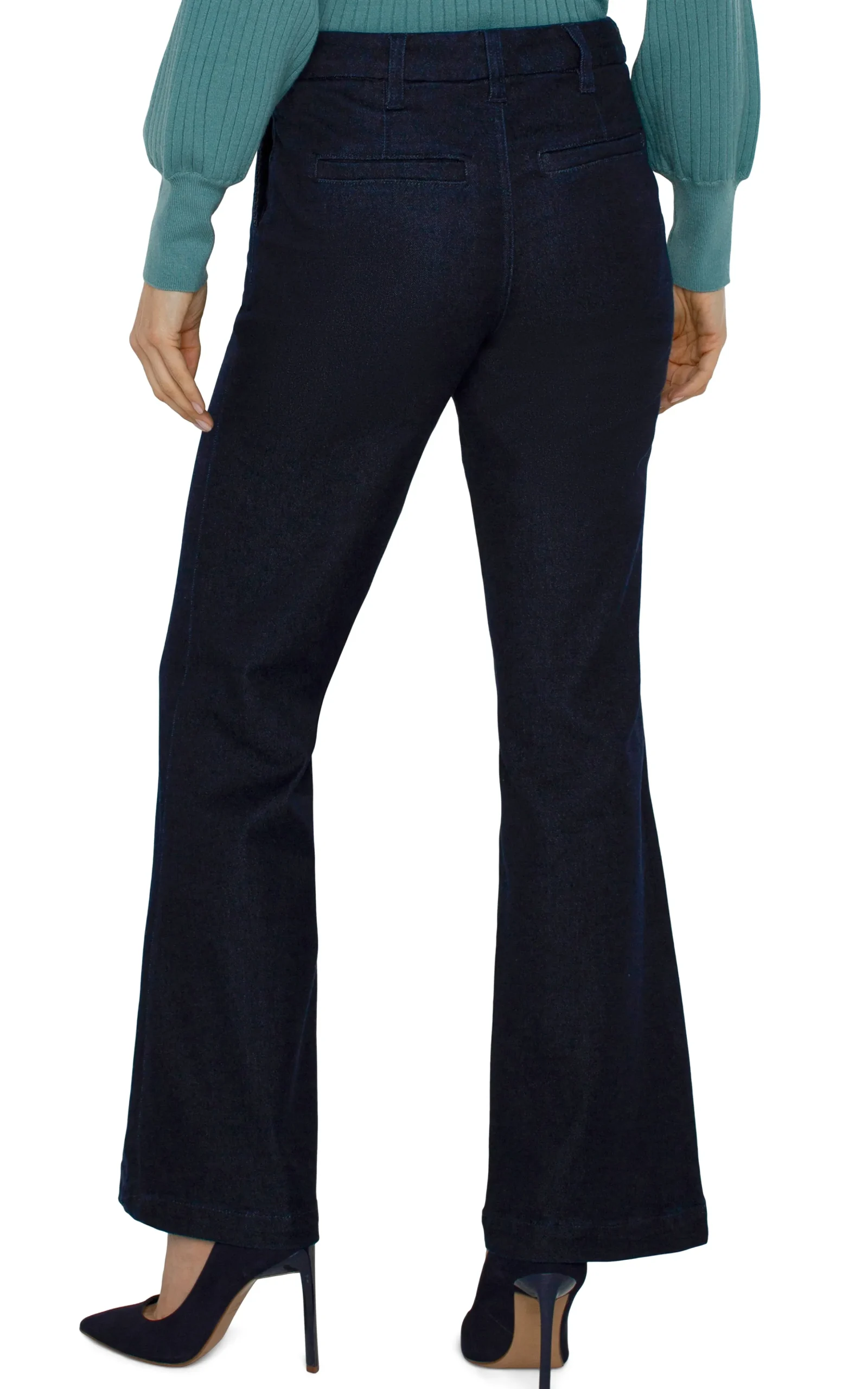 Liverpool Los Angeles Jeans|Pants-TROUSER WITH PINTUCKS Sturgis