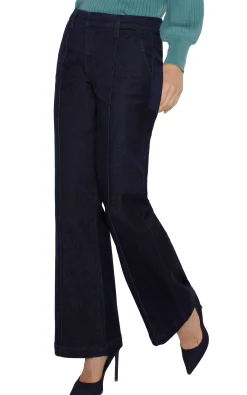 Liverpool Los Angeles Jeans|Pants-TROUSER WITH PINTUCKS Sturgis