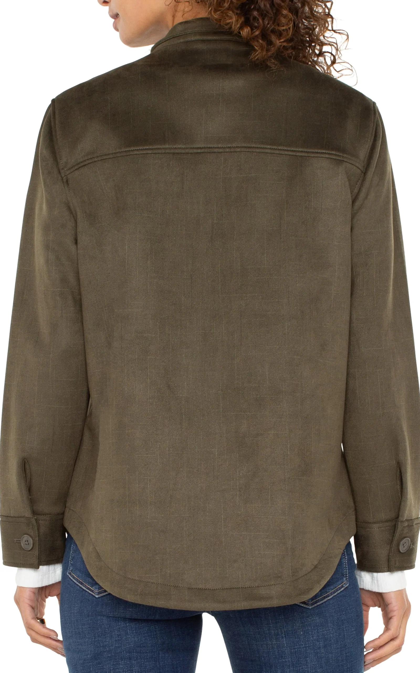 Liverpool Los Angeles Jackets-UTILITY JACKET Olive